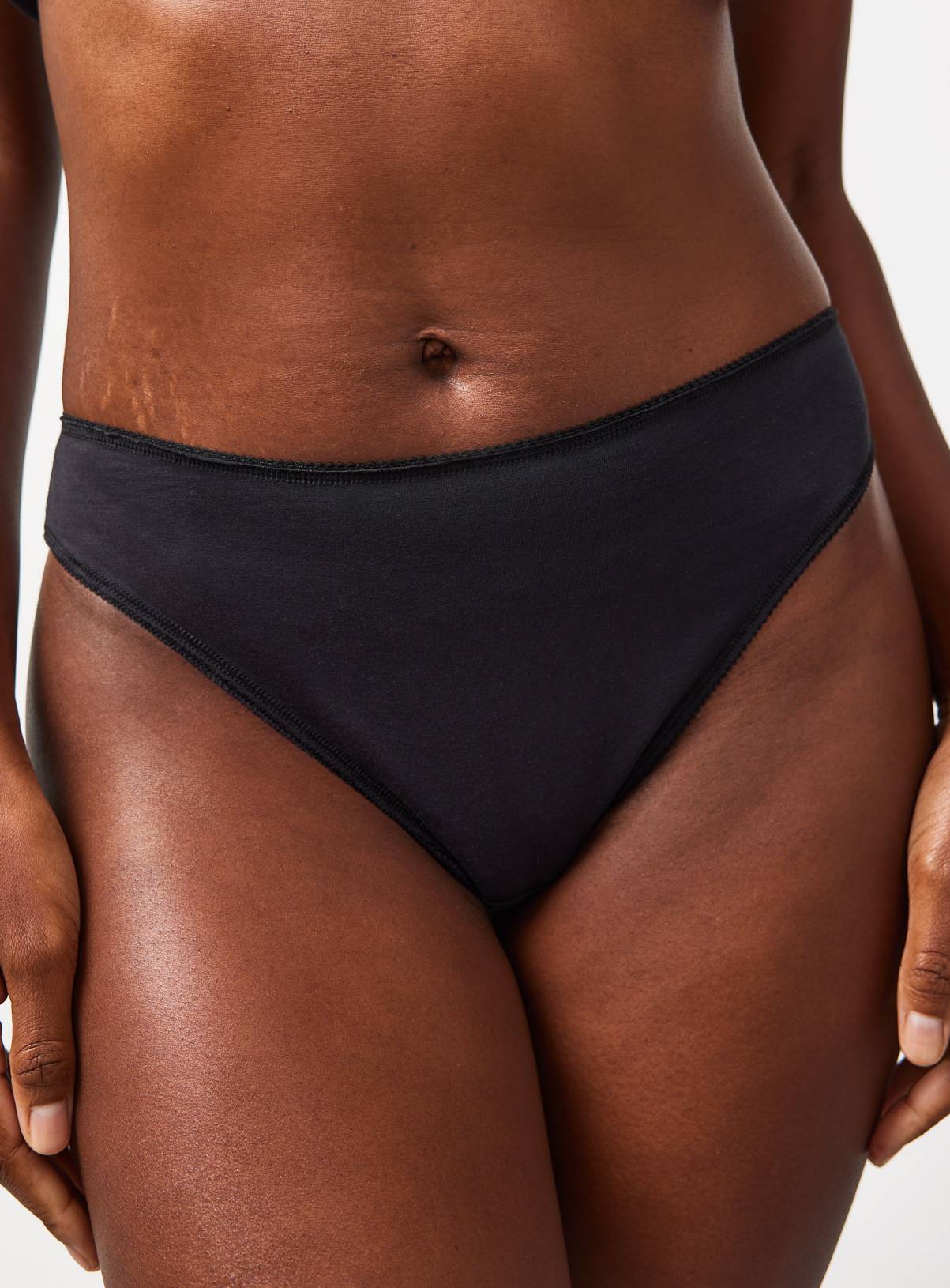Mono & Nude High Leg Knickers 7 Pack 8 - Image 2